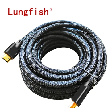 Lungfish Mult HDMI-Cablu compatibil 1080P 3D pentru Splitter trece PS4 TV LED Cutie de xbox Proiector Calculator