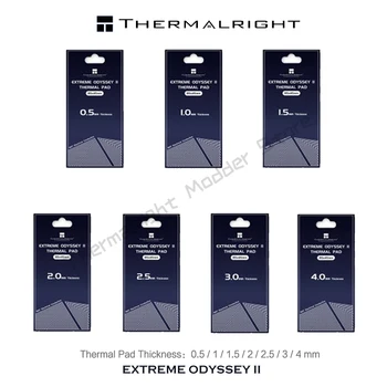 Thermalright EXTREME ODYSSEY II Pad Termic,Non-Conductoare GPU Card de Răcire cu Apă Termală Mat 14.8 W/mk 0.5/1.0/1.5/2.0/2.5/3.0 mm